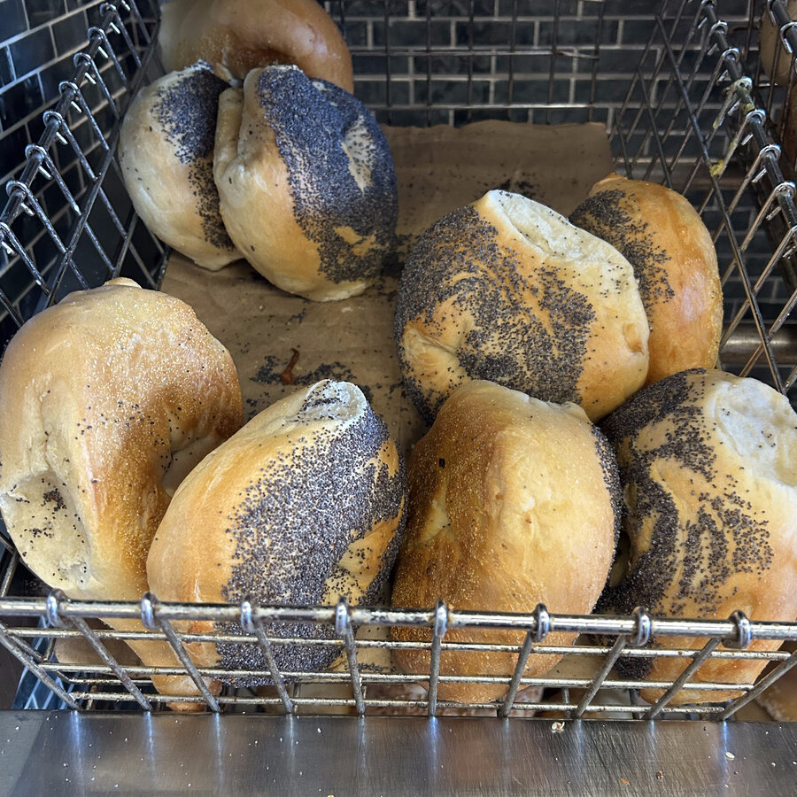 Poppy bagel